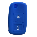 GUSCIO SILICONE BLU SCURO PER CHIAVE AUDI/VOLKSWAGEN 2 TASTI