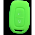 GUSCIO SILICONE VERDE PER CHIAVE RENAULT 2 TASTI