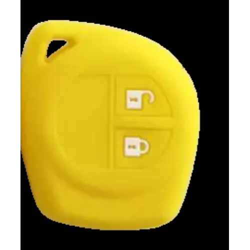 GUSCIO SILICONE GIALLO PER CHIAVE NISSAN/OPEL/SUZUKI  2 TASTI