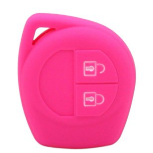 GUSCIO SILICONE FUXIA PER CHIAVE NISSAN/OPEL/SUZUKI 2 TASTI