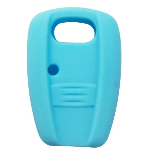 GUSCIO SILICONE CELESTE PER CHIAVE FIAT 1 TASTO
