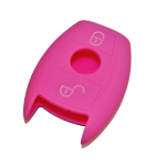 GUSCIO SILICONE FUXIA PER CHIAVE MERCEDES 2 TASTI