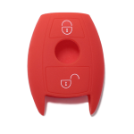 GUSCIO SILICONE ROSSO PER CHIAVE MERCEDES 2 TASTI