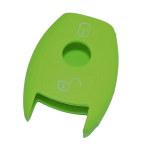 GUSCIO SILICONE VERDE FLUO PER CHIAVE MERCEDES 2 TASTI