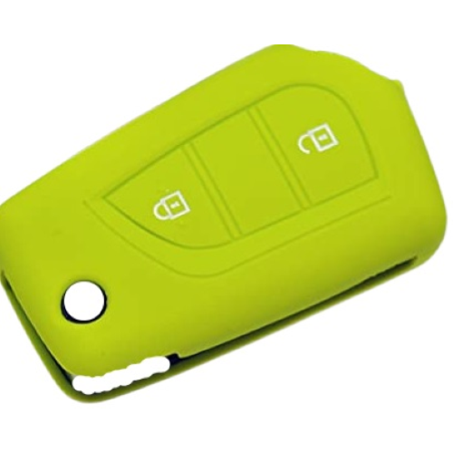 GUSCIO SILICONE VERDE CHIAVE CITROEN/PEUGEOT/TOYOTA 3 TASTI C/T BAULE