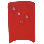 GUSCIO SILICONE ROSSO PER SMART CARD RENAULT 4 TASTI C/T BAULE+FARI