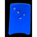 GUSCIO SILICONE BLU SCURO PER SMART CARD RENAULT 4 TASTI C/T BAULE+FAR