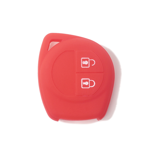 GUSCIO SILICONE ROSSO PER CHIAVE NISSAN/OPEL/SUZUKI 2 TASTI