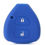 GUSCIO SILICONE BLU SCURO PER CHIAVE TOYOTA 2 TASTI
