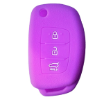 GUSCIO SILICONE VIOLA PER CHIAVE HYUNDAI 3 TASTI C/T BAULE