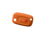 GUSCIO SILICONE ARANCIO PER CHIAVE SMART 3 TASTI C/TASTO BAULE