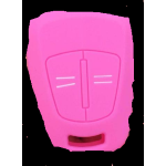 GUSCIO SILICONE ROSA PER CHIAVE OPEL 2 TASTI