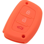 GUSCIO SILICONE ARANCIO PER CHIAVE HYUNDAI 3 TASTI C/T BAULE