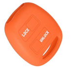 GUSCIO SILICONE ARANCIO PER CHIAVE TOYOTA 2 TASTI
