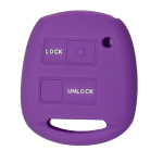 GUSCIO SILICONE VIOLA PER CHIAVE TOYOTA 2 TASTI
