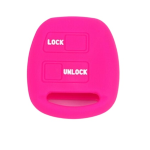 GUSCIO SILICONE FUXIA PER CHIAVE TOYOTA 2 TASTI