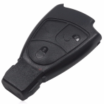 GUSCIO SILICONE NERO PER CHIAVE MERCEDES/SMART 3 TASTI C/TASTO BAULE