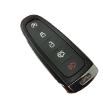 COVER CHIAVE FORD 5 TASTI C/TASTO BAULE + ALLARME + ACCENS. DA REMOTO