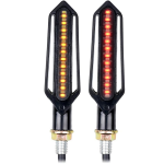 CP. FRECCE+STOP MOTO 24 LED YELLOW/ROSSO 12V