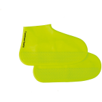 COPRISCARPE IN SLICONE FOOTERINE TG. M GIALLO FLUO