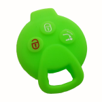 GUSCIO SILICONE VERDE PER CHIAVE SMART 3 TASTI C/TASTO BAULE