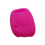 GUSCIO SILICONE FUXIA PER CHIAVE RENAULT 1 TASTO