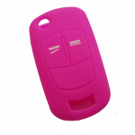 GUSCIO SILICONE FUXIA PER CHIAVE OPEL 2 TASTI