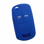 GUSCIO SILICONE BLU SCURO PER CHIAVE OPEL 2 TASTI