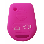 GUSCIO SILICONE FUXIA PER CHIAVE BMW 3 TASTI C/TASTO BAULE