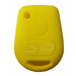 GUSCIO SILICONE GIALLO PER CHIAVE BMW 3 TASTI C/TASTO BAULE