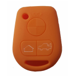 GUSCIO SILICONE ARANCIO PER CHIAVE BMW 3 TASTI C/TASTO BAULE