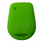 GUSCIO SILICONE VERDE PER CHIAVE BMW 3 TASTI C/TASTO BAULE