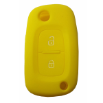 GUSCIO SILICONE GIALLO PER CHIAVE MERCEDES/RENAULT 2 TASTI