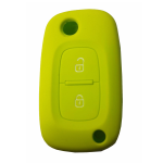 GUSCIO SILICONE VERDE PER CHIAVE MERCEDES/RENAULT 2 TASTI