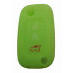 GUSCIO SILICONE VERDE PER CHIAVE SMART 3 TASTI C/TASTO BAULE
