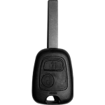 COVER CHIAVE S/LOGO PEUGEOT 407 107 207 307  2 TASTI