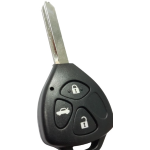 COVER CHIAVE TOYOTA 3 TASTI C/APERTURA BAULE LAMA A PUNTA TOY47