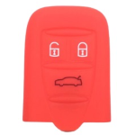 GUSCIO SILICONE ROSSO PER CHIAVE ALFA ROMEO 3 TASTI C/TASTO BAULE