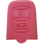 GUSCIO SILICONE ROSA X COVER CHIAVE ALFA ROMEO 3 TASTI C/TASTO BAULE