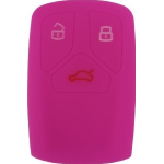 GUSCIO SILICONE FUXIA PER CHIAVE AUDI 3 TASTI C/TASTO BAULE