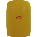 GUSCIO SILICONE GIALLO PER CHIAVE AUDI 3 TASTI C/TASTO BAULE