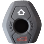 GUSCIO SILICONE NERO PER CHIAVE BMW 4 TASTI C/T BAULE+VETRI