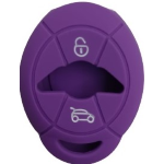 GUSCIO SILICONE VIOLA PER CHIAVE MINI 3 TASTI