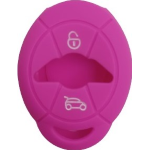 GUSCIO SILICONE FUXIA PER CHIAVE MINI 3 TASTI