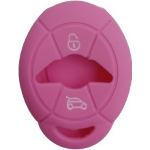 GUSCIO SILICONE ROSA PER CHIAVE MINI 3 TASTI