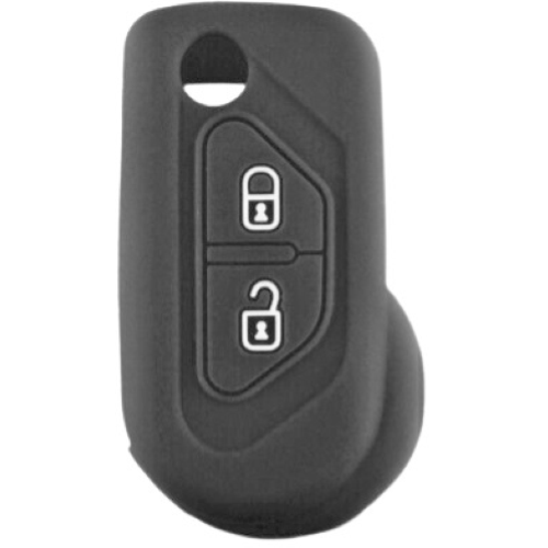 GUSCIO SILICONE GRIGIO PER CHIAVE CITROEN 2 TASTI
