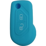 GUSCIO SILICONE CELESTE PER CHIAVE CITROEN 2 TASTI