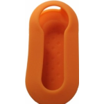 GUSCIO SILICONE ARANCIO PER CHIAVE FIAT 3 TASTI C/TASTO BAULE