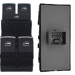 PULSANTIERA ANT SX  ALZ. ELE CR GOLF JETTA PASSAT TIGUAN TOUAREG 10PIN