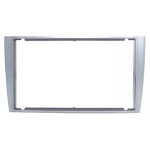 MASCHERINA AUTORADIO 2DIN PUGEOT 308 '08> SIVER